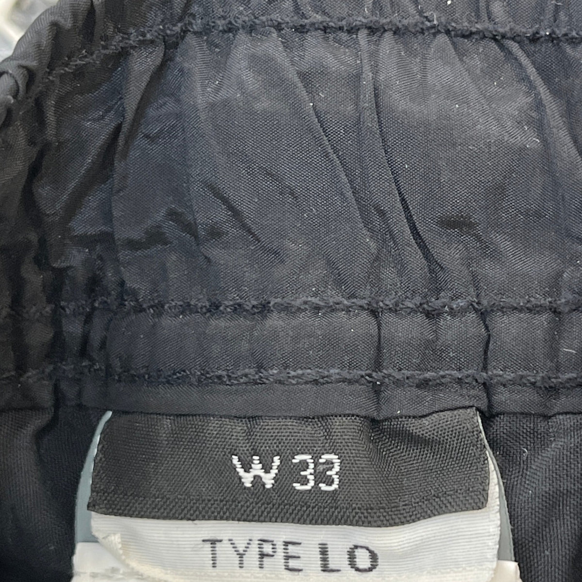 Men's Type LO Joggers Black Size W33 - Photo 5