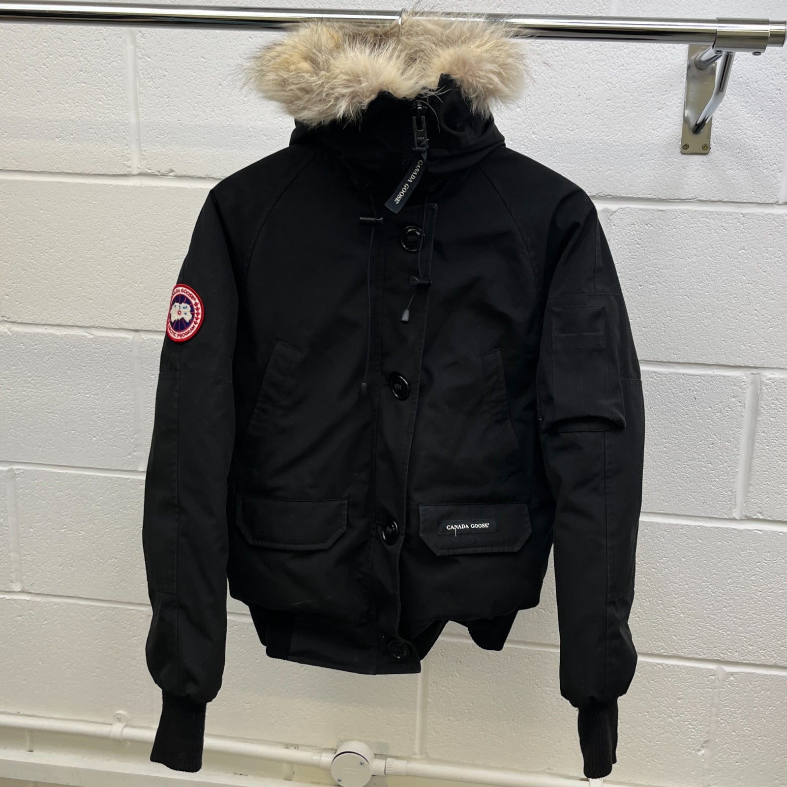 Women's Chilliwack Bomber Down Jacket Black Size S - Photo 9