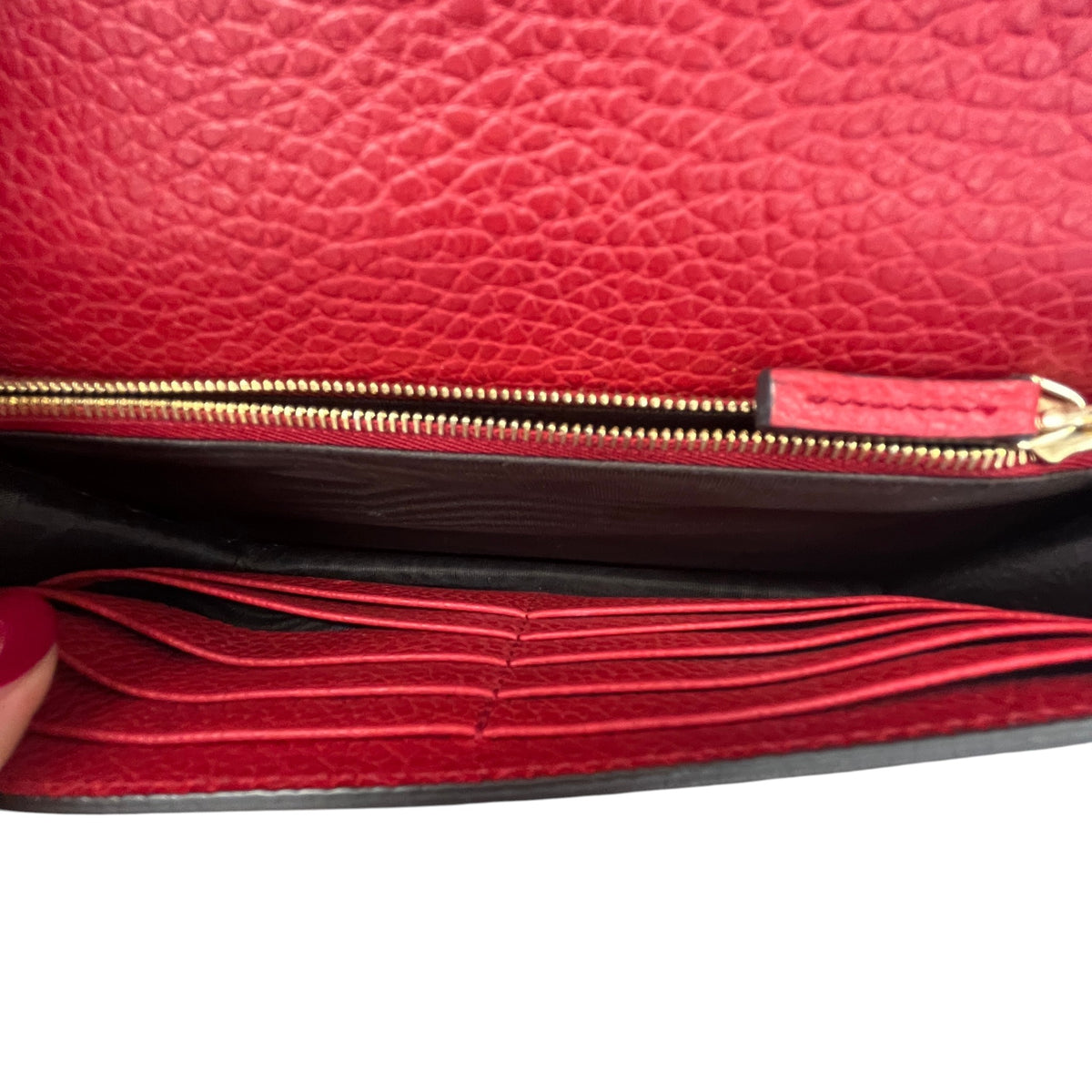 Women's Betty Dollar WOC Crossbody Bag Red - Photo 10