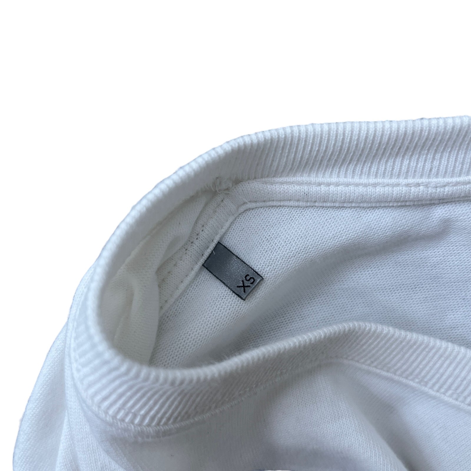 Men's Logo Print T-Shirt White Size XS - Photo 6
