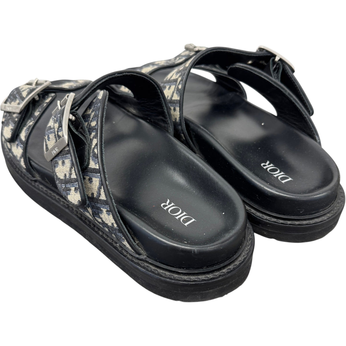 Men's Aqua Oblique Sandals Navy Size UK 7 / EU 41 - Photo 8