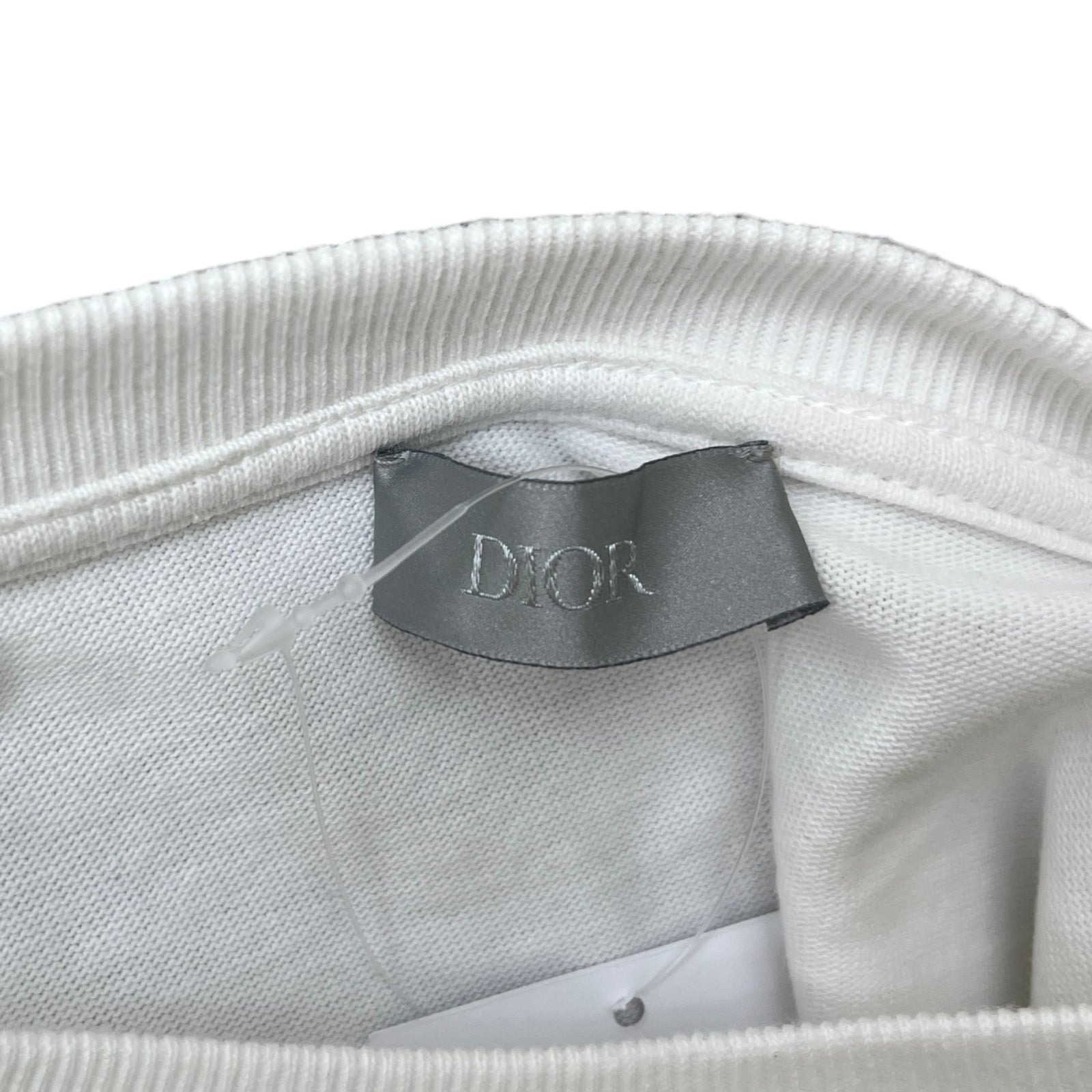 Men's Logo Print T-Shirt White Size XS - Photo 7