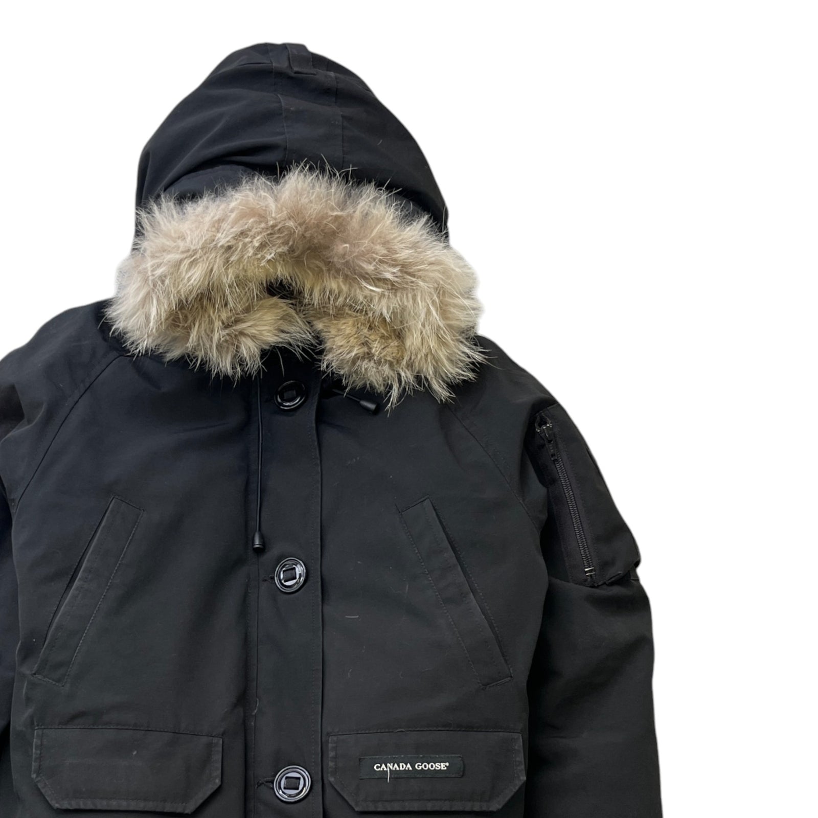 Women's Chilliwack Bomber Down Jacket Black Size S - Photo 3