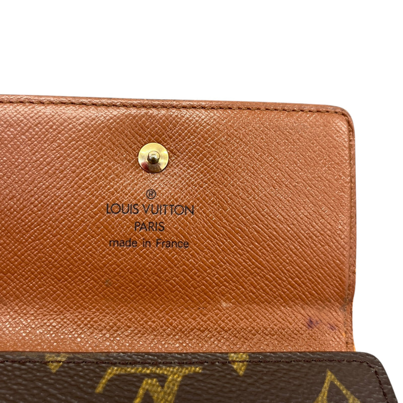 Men's Monogram Portefeuille Wallet Brown