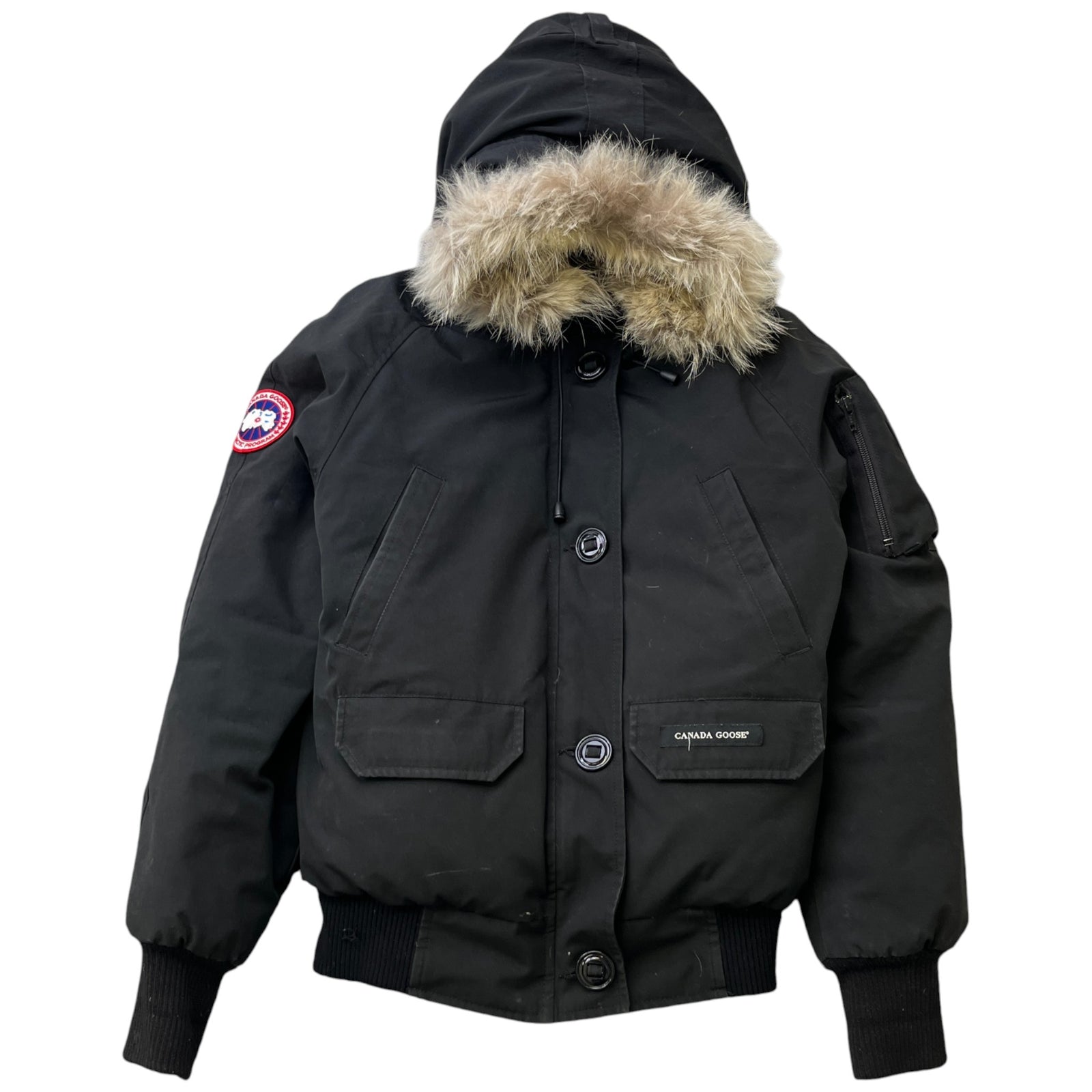 Women's Chilliwack Bomber Down Jacket Black Size S - Photo 1