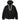 Men's Logo Drawstring Sheer Windbreaker Black Size IT 50 / L