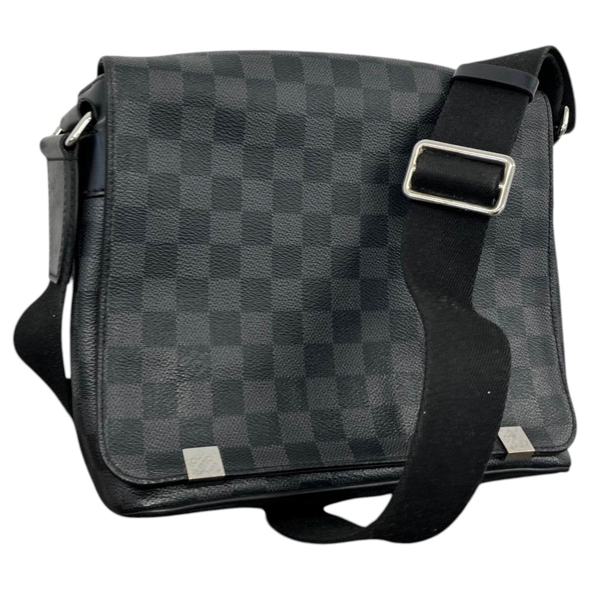 Men's Damier Graphite District PM Messenger Bag Black - Photo 4