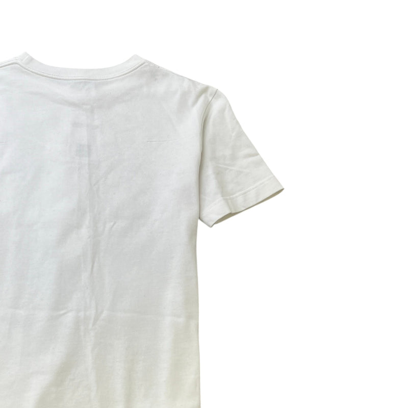 Men's Logo Print T-Shirt White Size XS