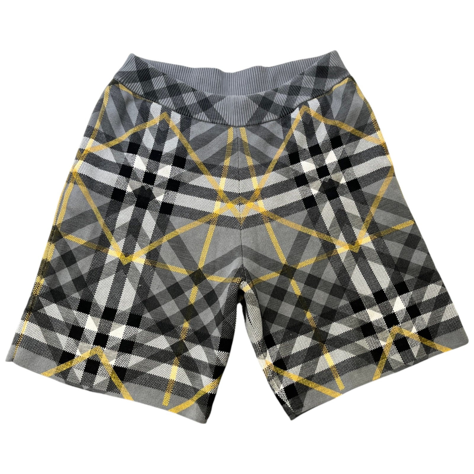 Men's Tilton Check Shorts Grey Size L - Photo 1