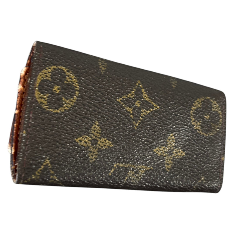 Women's Mini Monogram Key Keyring Brown