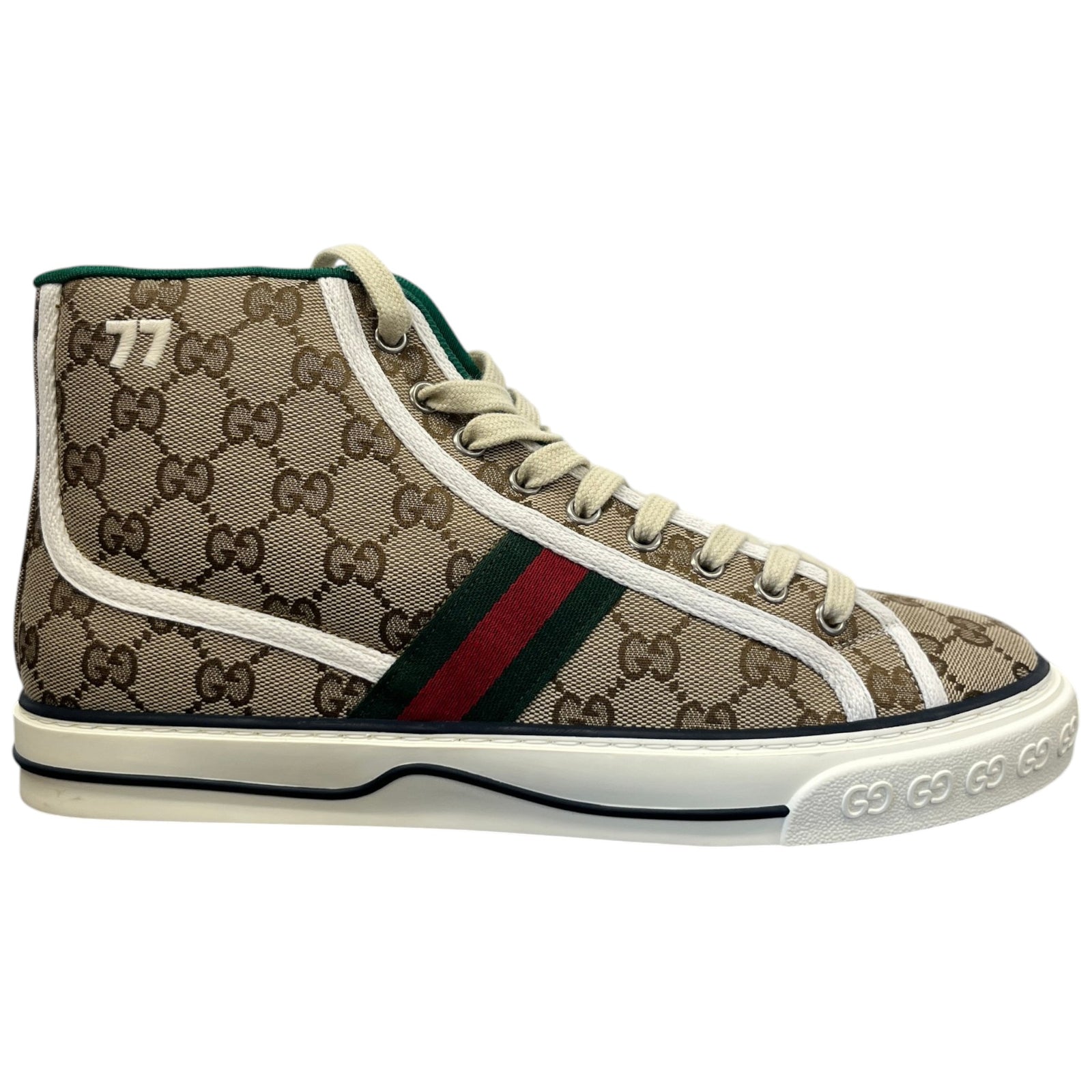 Men's Tennis 1977 High Trainers Beige Size UK 8 / EU 42 - Photo 1