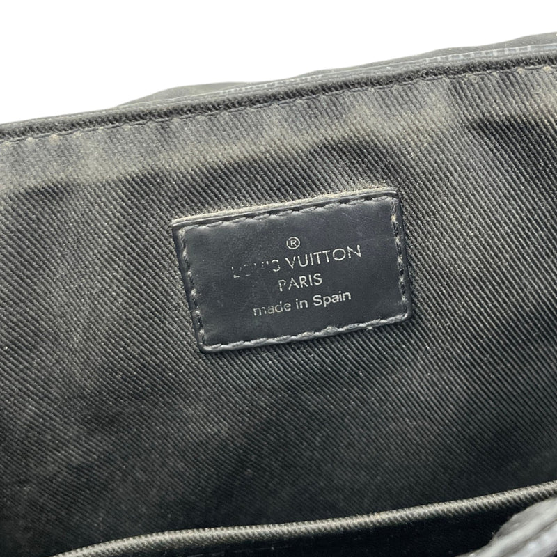 Men's Damier Graphite District PM Messenger Bag Black