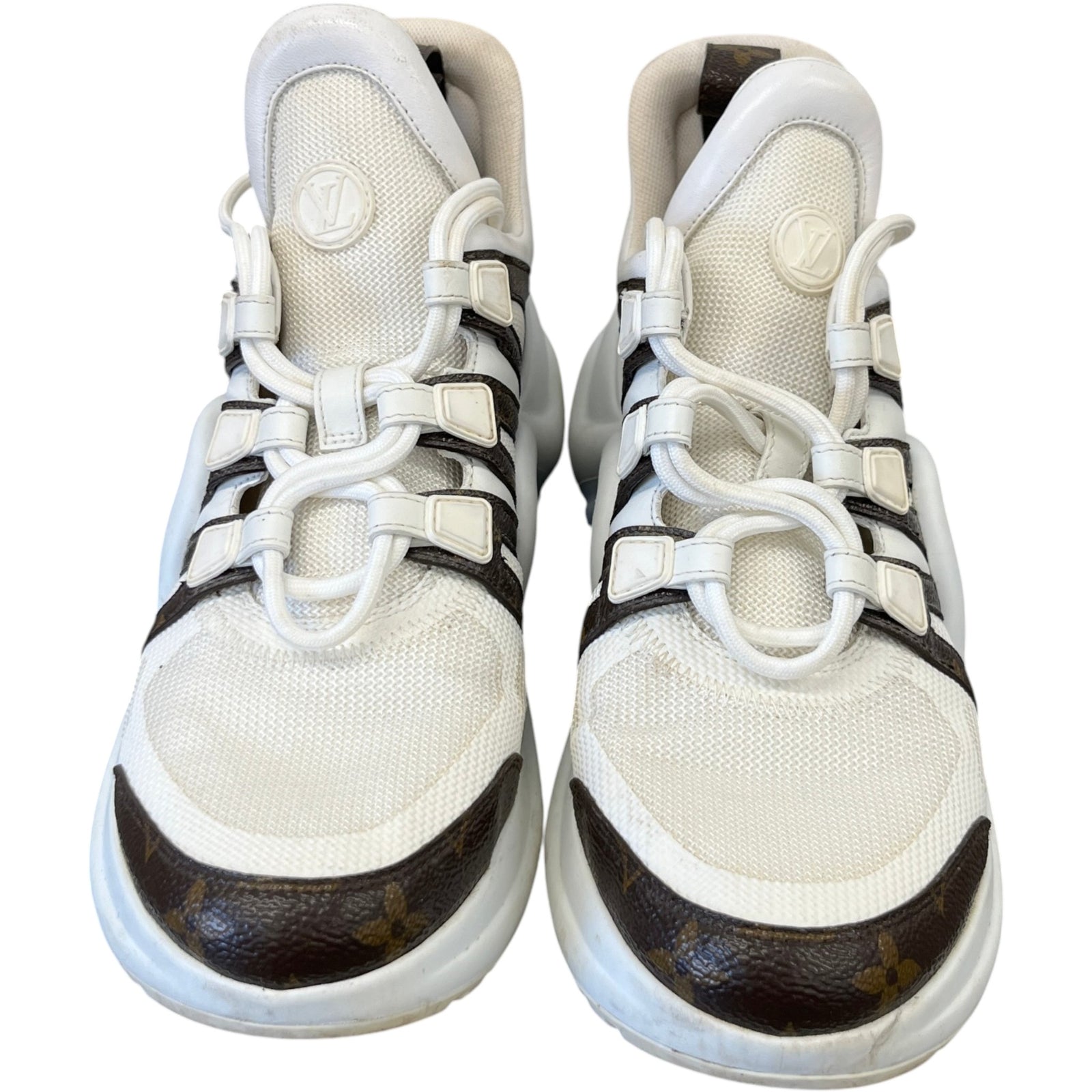 Women's Monogram Archlight Low Trainers White Size EU 40 / UK 7 - Photo 6