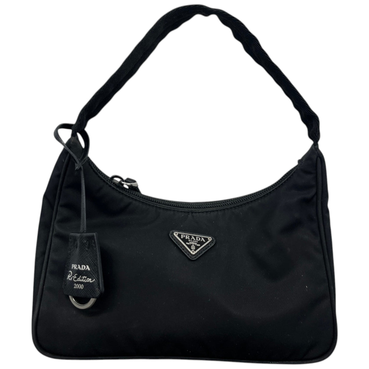 Women's Prada Re-Edition 2000 Mini Handbag Black - Photo 1