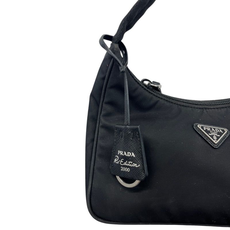 Women's Prada Re-Edition 2000 Mini Handbag Black