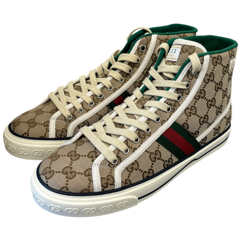 Men's Tennis 1977 High Trainers Beige Size UK 8 / EU 42