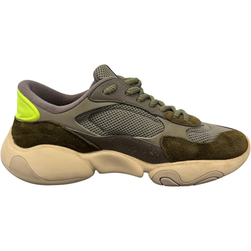 Men's Bubbleback Low Trainers Khaki Size UK 11 / EU 45