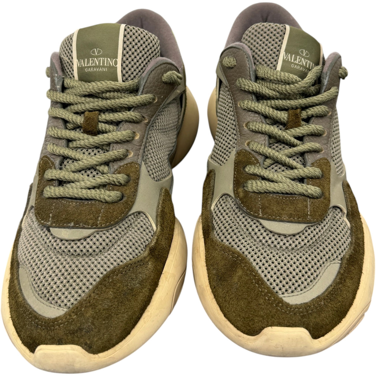 Men's Bubbleback Low Trainers Khaki Size UK 11 / EU 45 - Photo 6