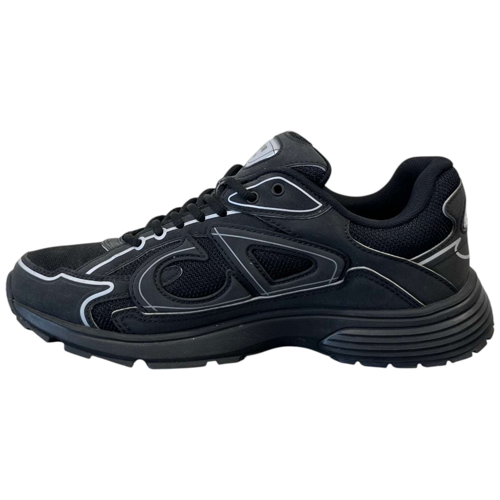 Men's B30 Low Trainers Black Size EU 42 / UK 8 - Photo 2