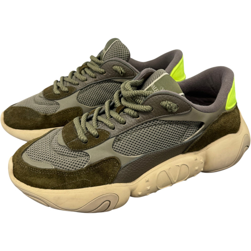 Men's Bubbleback Low Trainers Khaki Size UK 11 / EU 45