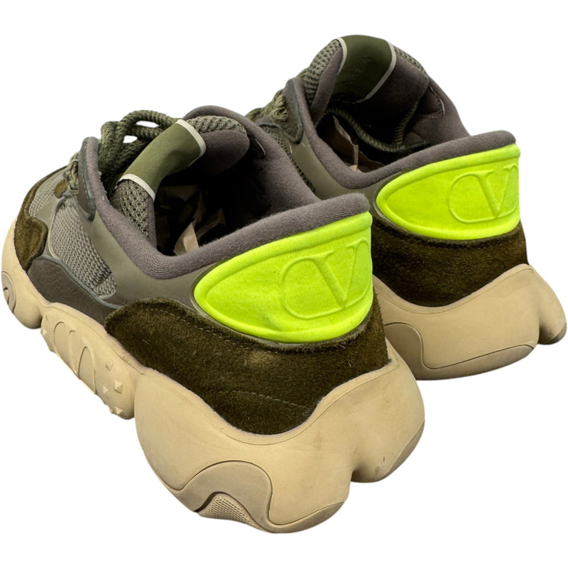 Men's Bubbleback Low Trainers Khaki Size UK 11 / EU 45