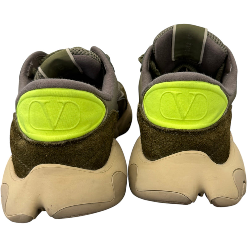Men's Bubbleback Low Trainers Khaki Size UK 11 / EU 45