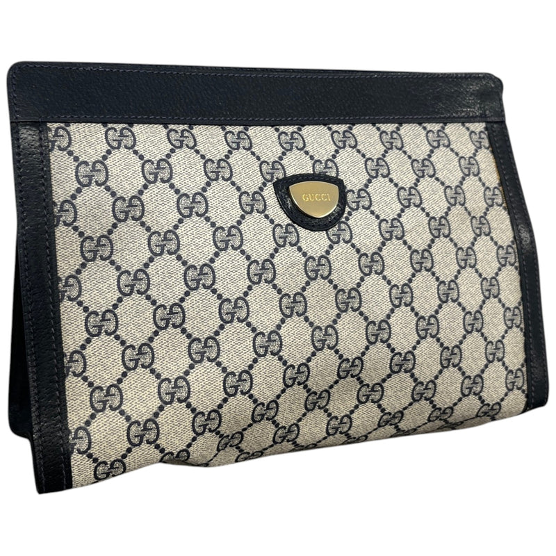 Women's GG Monogram Clutch Navy