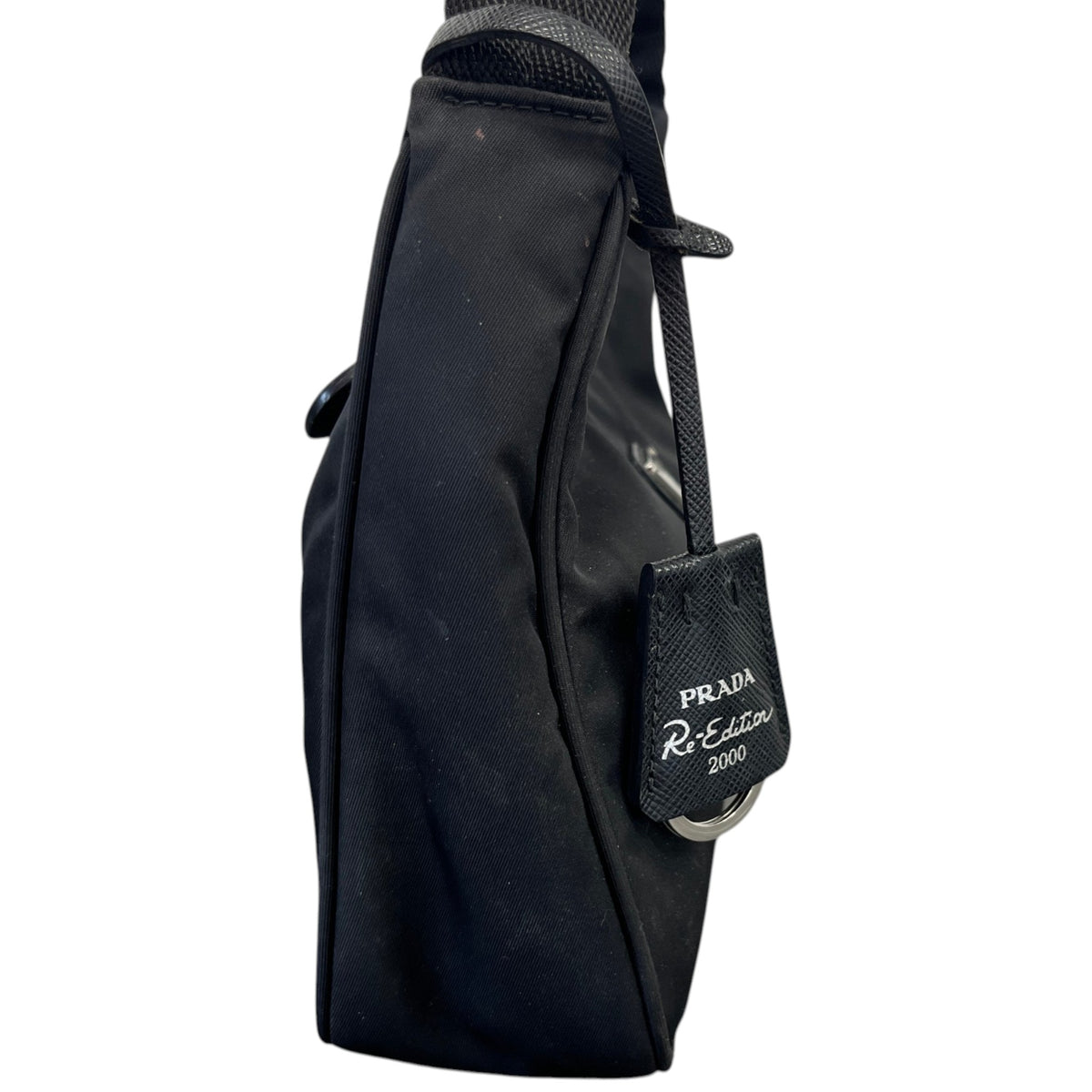 Women's Prada Re-Edition 2000 Mini Handbag Black - Photo 6