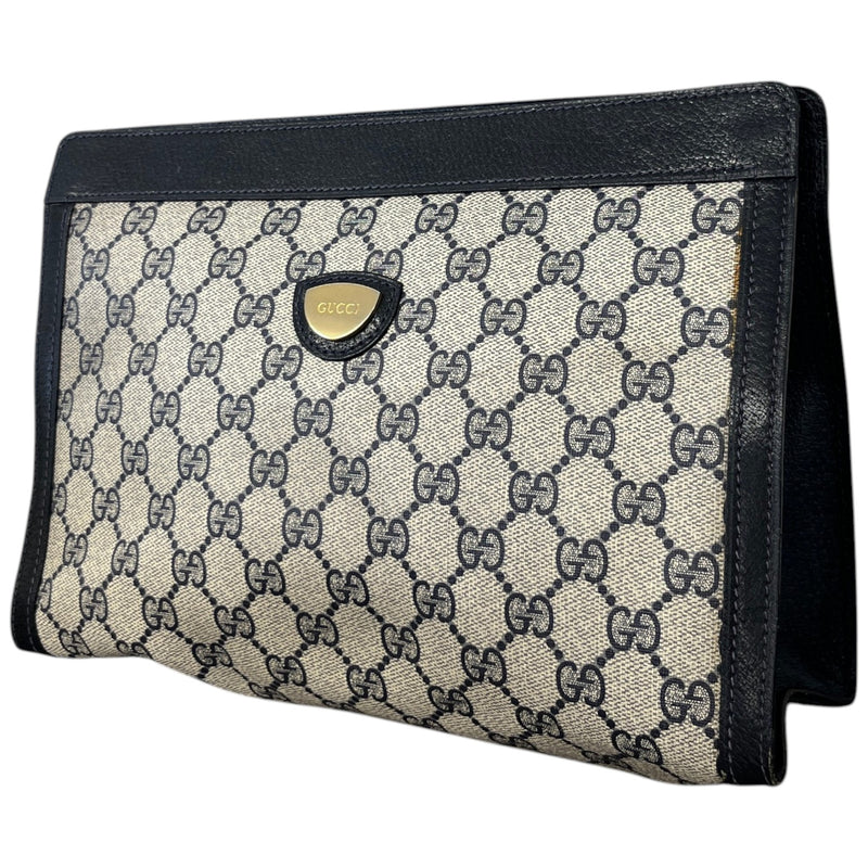 Women's GG Monogram Clutch Navy