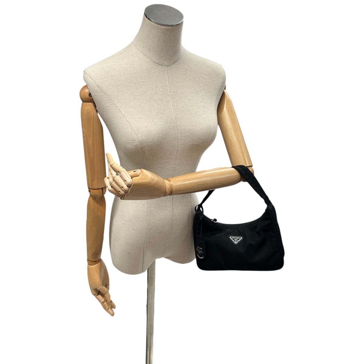 Women's Prada Re-Edition 2000 Mini Handbag Black - Photo 2