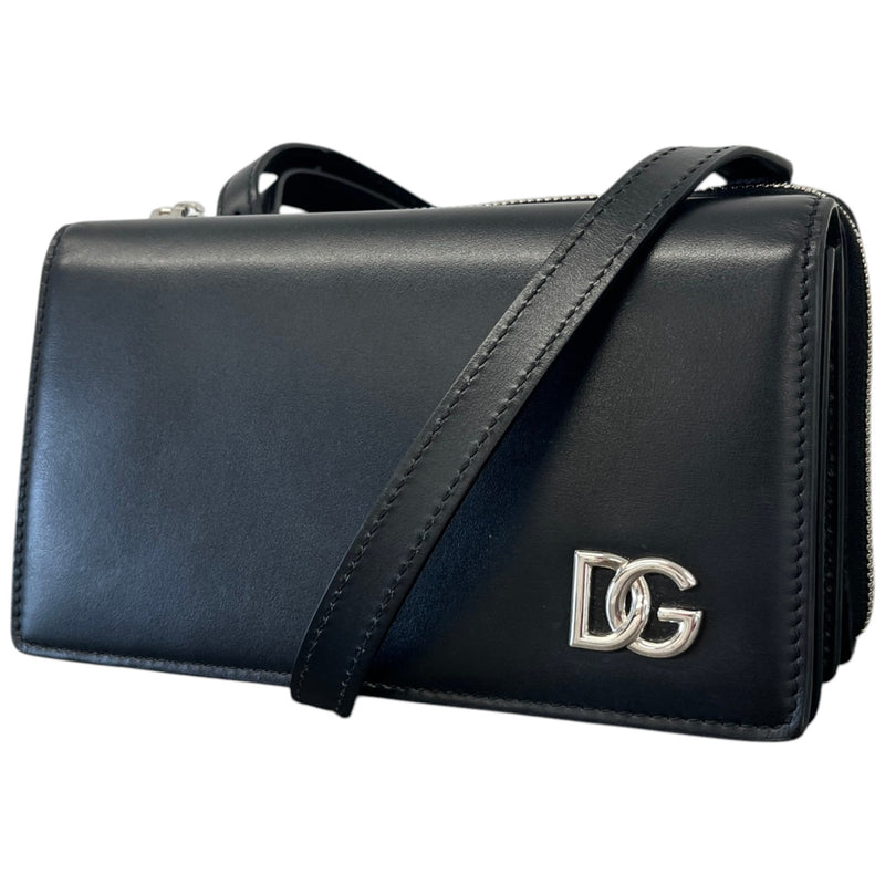 Women's DG Logo Crossbody Bag Black