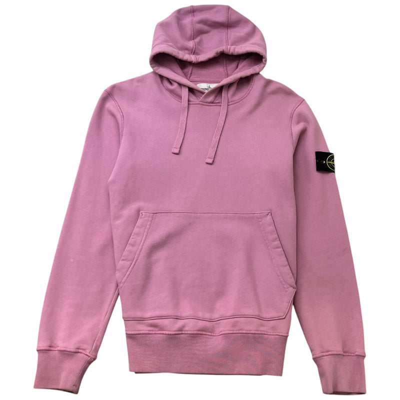 Men's Applique Logo Hoodie Pink Size S