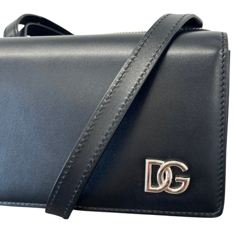 Women's DG Logo Crossbody Bag Black