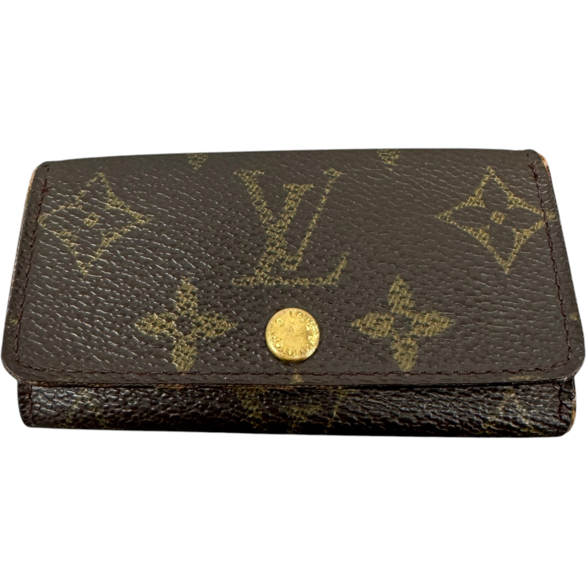 Women's Monogram 4 Key Holder Wallet Brown - Photo 1