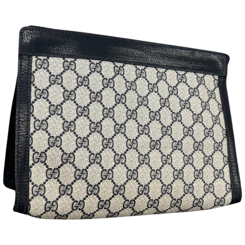 Women's GG Monogram Clutch Navy