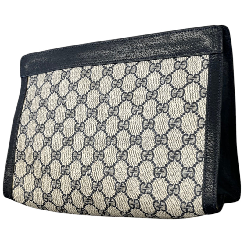 Women's GG Monogram Clutch Navy