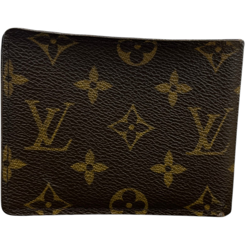 Men's Monogram Bifold Wallet Brown