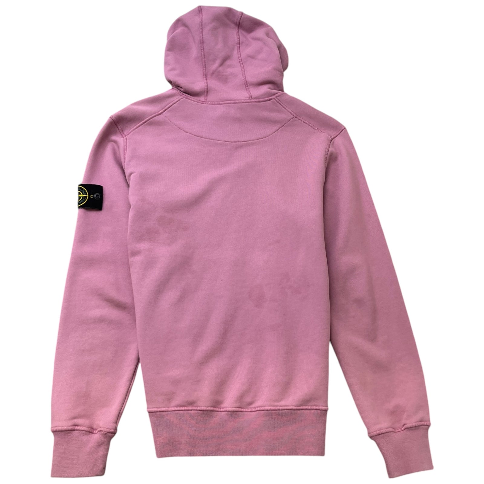 Men's Applique Logo Hoodie Pink Size S - Photo 2