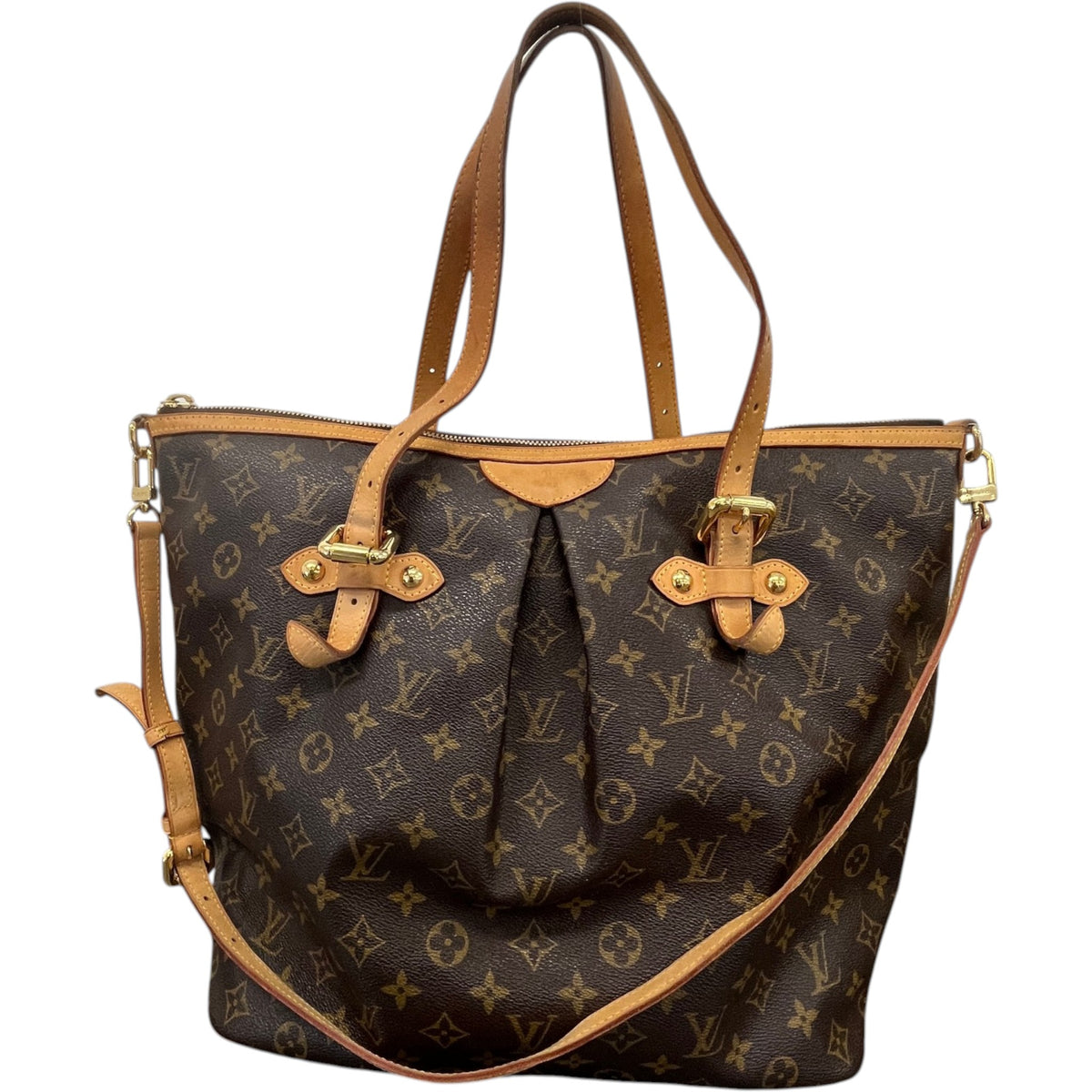 Women's Monogram Palermo GM Handbag Brown - Photo 1