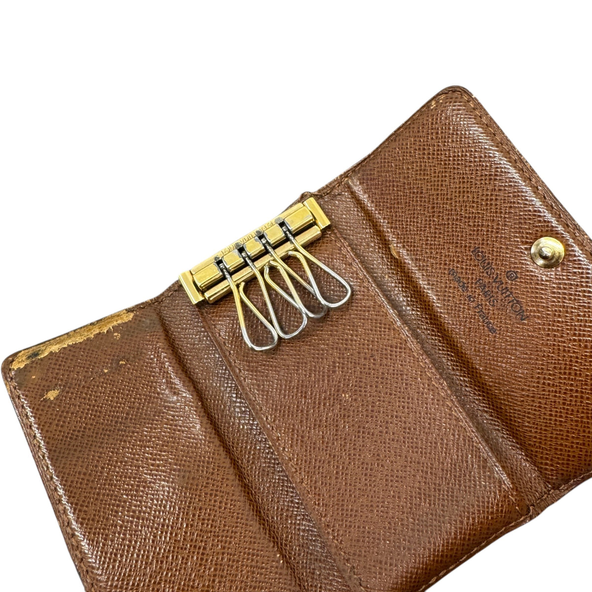 Women's Monogram 4 Key Holder Wallet Brown - Photo 9