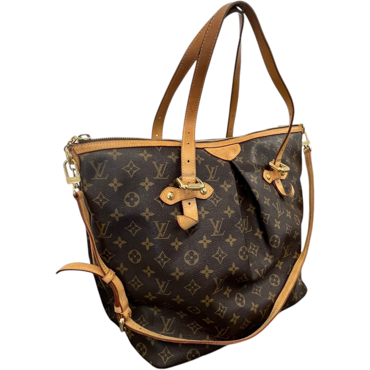 Women's Monogram Palermo GM Handbag Brown - Photo 4