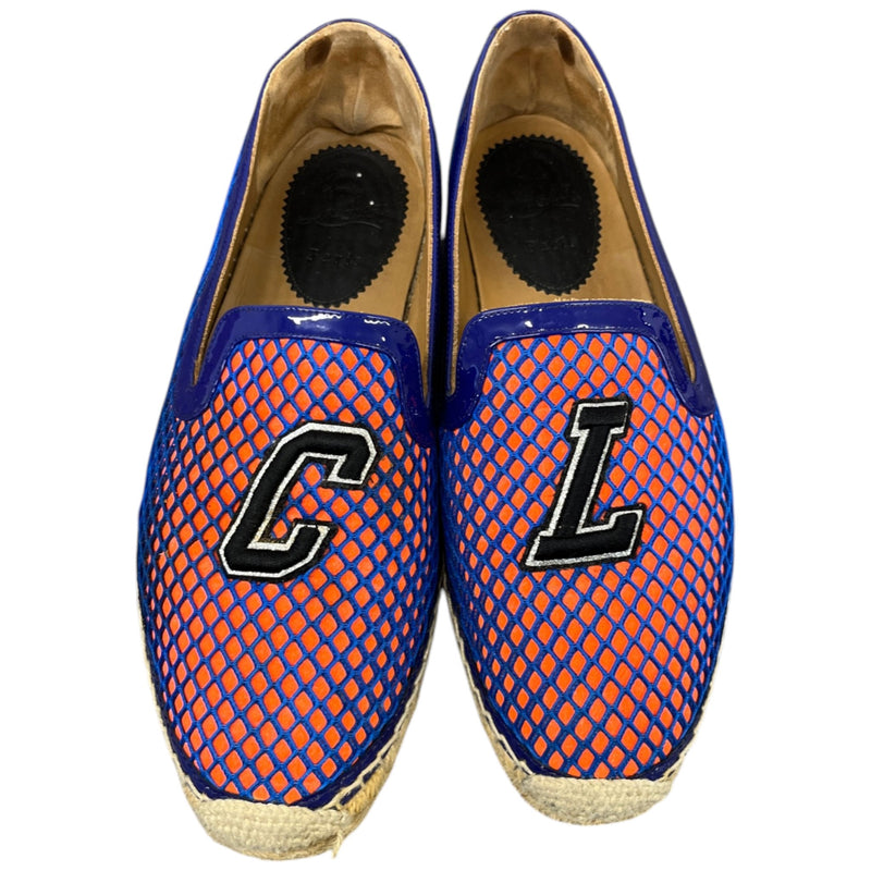 Men's Ivy Nanou Flat Mesh Ying Yang Espadrilles Blue Size EU 41 / UK 7