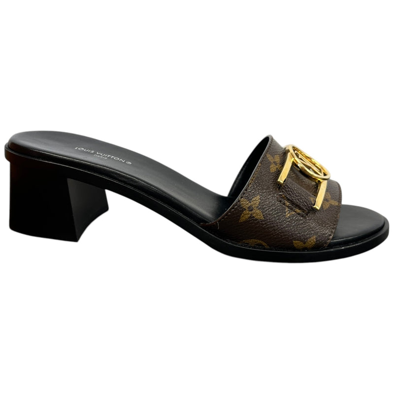 Women's Lock It Mules Brown Size UK 5 / EU 38