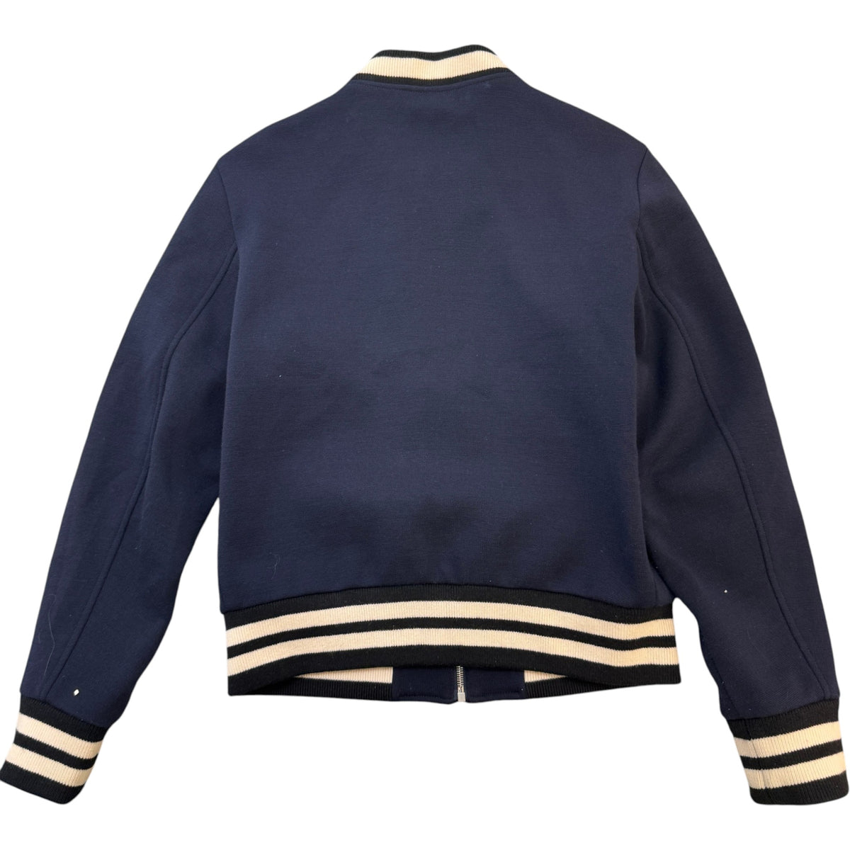 Men's Worldwide Patch Bomber Jacket Navy Size L - Photo 2