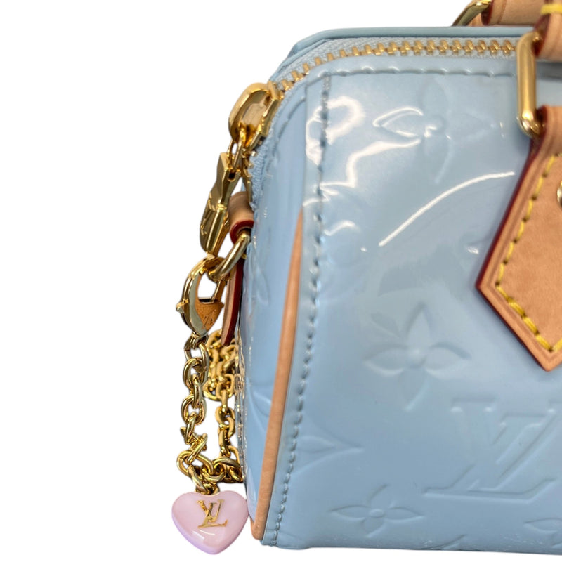 Women's Monogram Nano Speedy Sky Handbag Blue