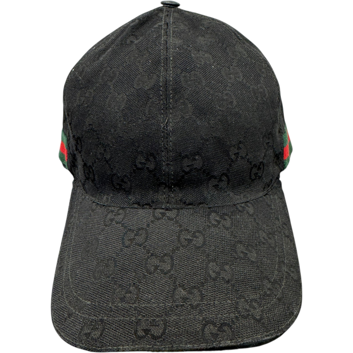 Men's GG Supreme Web Cap Black Size S - Photo 7