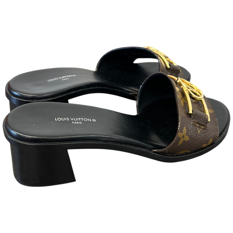 Women's Lock It Mules Brown Size UK 5 / EU 38