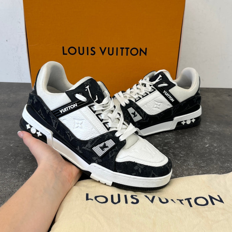 Men's Lv Low Trainers Black Size EU 40 / UK 6