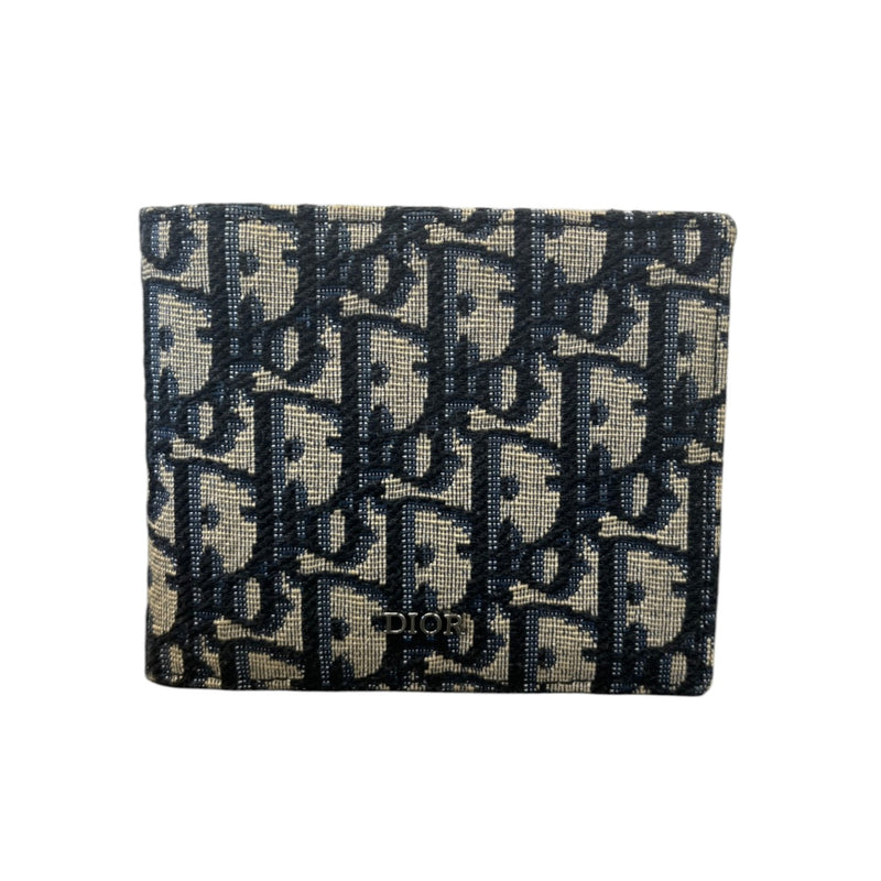 Men's Oblique Bifold Wallet Beige