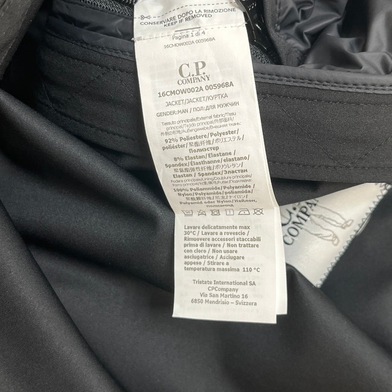 Men's Goggle Jacket Black Size IT 54 / XXL